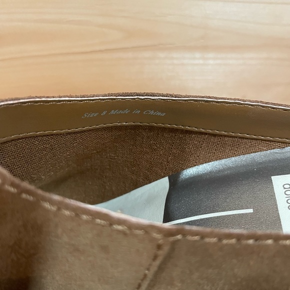 Carry Heels in Came Suede Size 8 - Picture 12 of 14